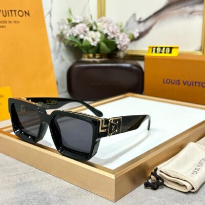 LV Men’s Sunglasses – Black