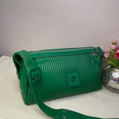 Emerald Ripple Duffle Sling Bag