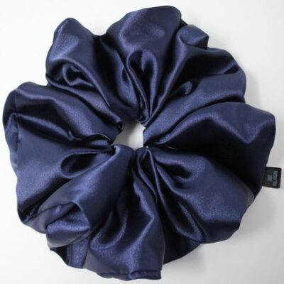 Navy Scrunchie Large